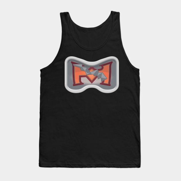 He-Man Chest Busted Tank Top by Mansemat